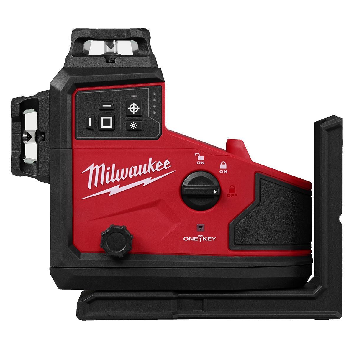 Milwaukee M12A3PLO-0C 12V M12 Green Auto Alignment 360° 3 Plane Laser with 1 x 2.0Ah Battery Charger Case & Laser Tripod